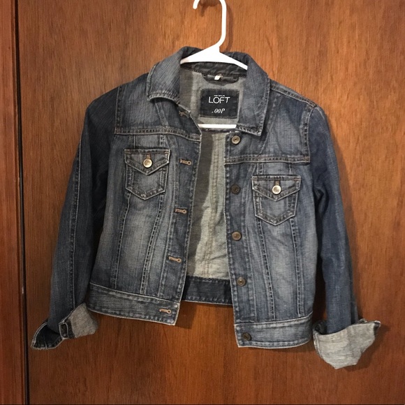 The Loft Jean Jacket Clearance Sale, UP 
